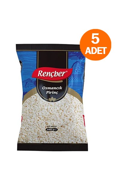 Osmancık Pirinç 1 kg x 5 Adet