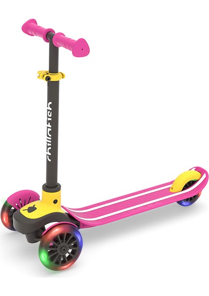 Scotti Glow - 3 Tekerlekli Işıklı Scooter - Pembe