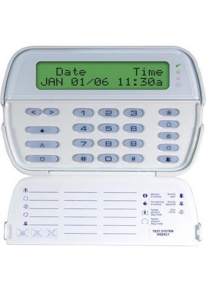 Alıson 8 Kyo4,kyo8 Serisi 8 Zone Hırsız Alarmı LED Keypad