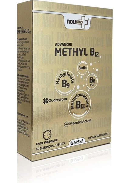 Advanced Methyl B12 30 Dilaltı Tablet