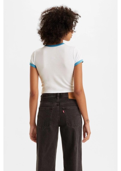 Graphic Ringer Mini Tee