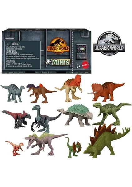 GWP38 Jurassic World Sürpriz Paketli Mini Dinozor Figürleri