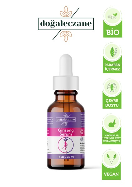 Ginseng Serum 30 Ml. Üçlü Etki / Triple Effect / Yenileme / Nemlendirme fiyatları