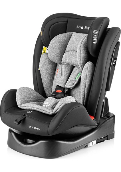 Uni Baby Goldenfix 0-36 kg 360 ° Dönebilen  Top Tether'lı Isofix'li Oto Koltuğu