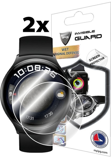 Huawei Watch 4 ve 4 Pro ile Uyumlu Ipg Hydrogel Görünmez Ekran Koruyucu (2 Adet) fırsatları