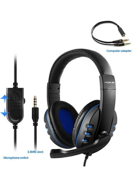 Yes Plus GM-111 Oyuncu Kulaklığı 3.5mm