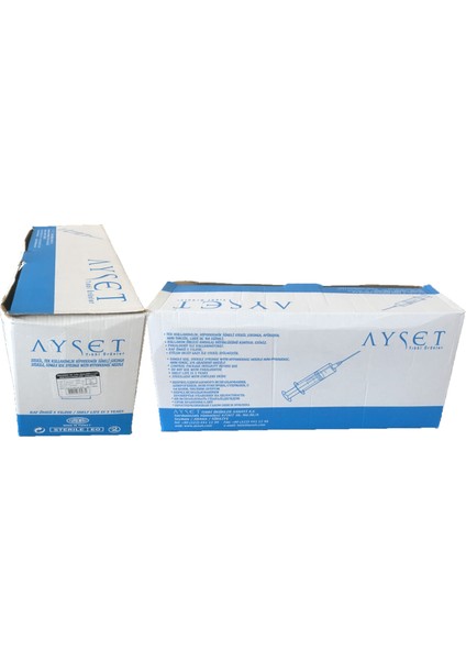 2cc/ml 22G x 11/4 Siyah 3 Prç Enjektör 300 Adet