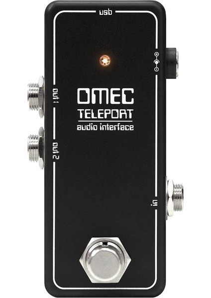 Omec Teleport Audio Interface Pedalı