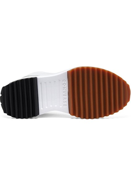 Run Star Hike Canvas Platform Kadın Beyaz Sneaker Ayakkabı 166799C
