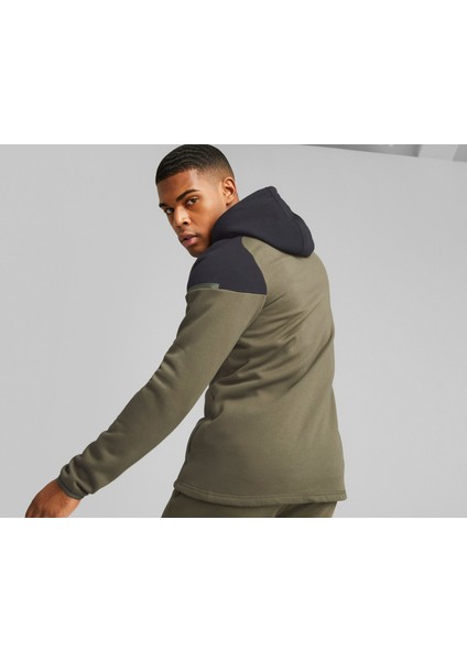 Teamcup Casuals Hooded Jkt Erkek Futbol Ceketi 65798735 Haki fırsatları