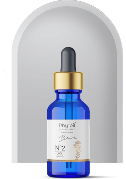 Hassas Cilt Yatıştırıcı Yüz Serumu- Phytoil No2 Serum Sos 15 ml