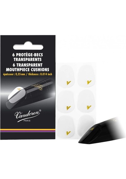 Vmc6+ Şeffaf Bek Dişliği 6'lı 0,35MM