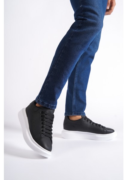 MBMCQ1000-S Erkek Kalın Taban Siyah Sneaker & Spor Ayakkabı fırsatları