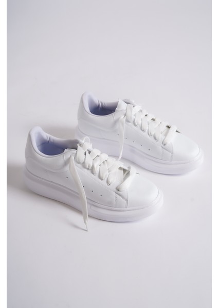 MBMCQ1000-BB Erkek Kalın Taban Beyaz Sneaker & Spor Ayakkabı fiyatları