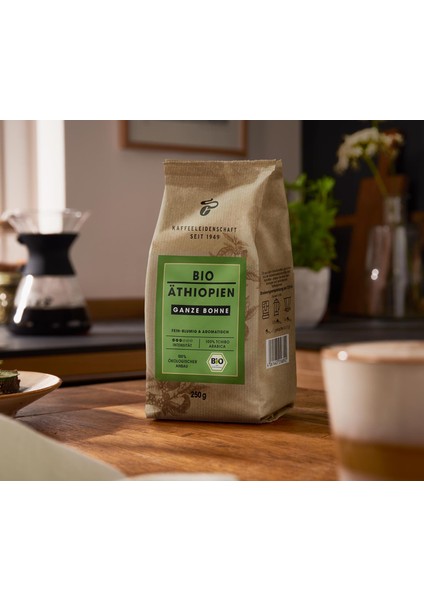 Bio Athiopien Çekirdek Kahve 250 G