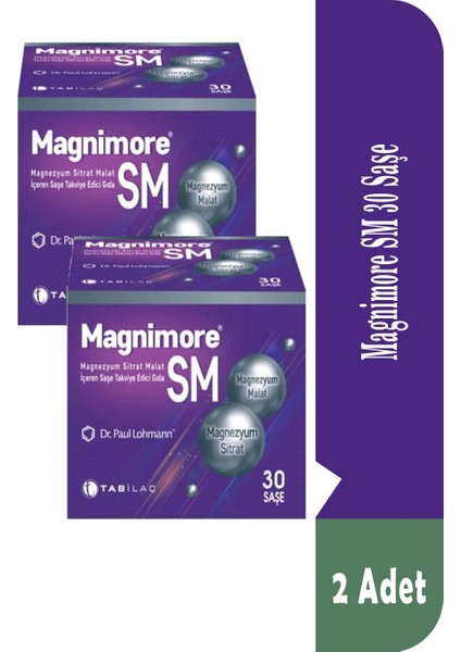 A.Ş. Magnimore Sm 30 Saşe 2 Adet