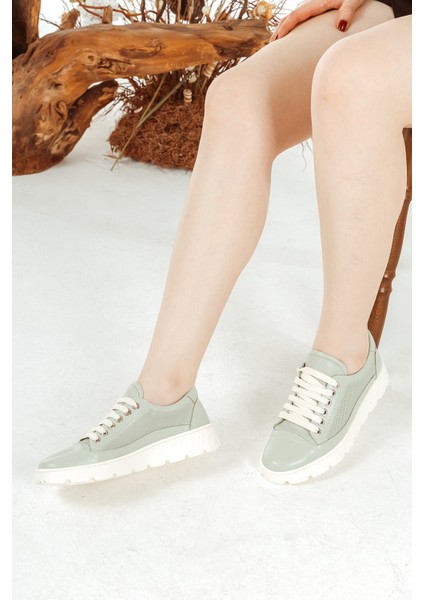 Deri Bağcıklı Rahat Kadın Günlük Casual Ayakkabı fiyatları