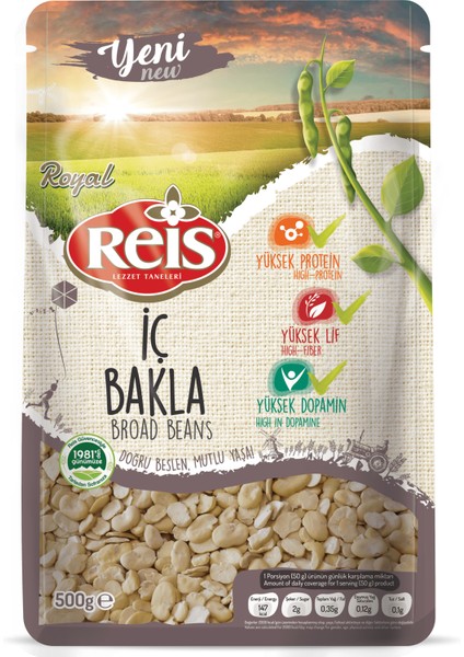 Royal 500 gr Iç Bakla