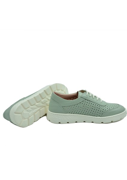 Deri Bağcıklı Baskılı Rahat Kadın Günlük Casual Ayakkabı fırsatları