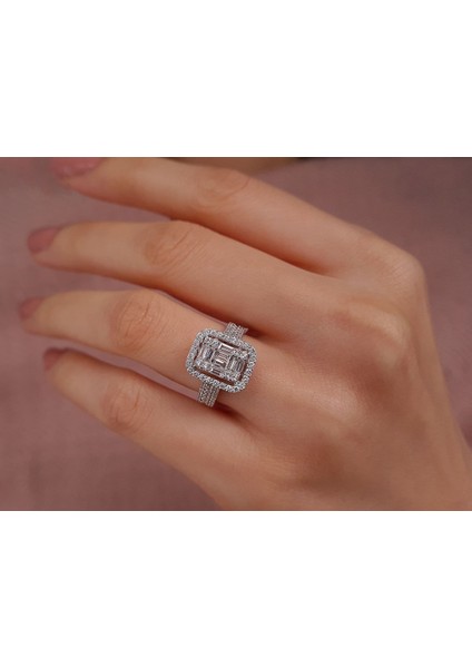 F Renk 1,13 Karat Baget Pırlanta Yüzük 0447R0033 fırsatları