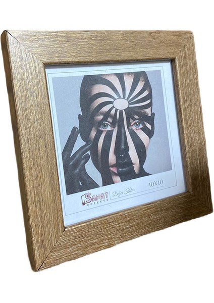 Ahşap 10X15 Camlı Masa Üstü Resim Çerçevesi