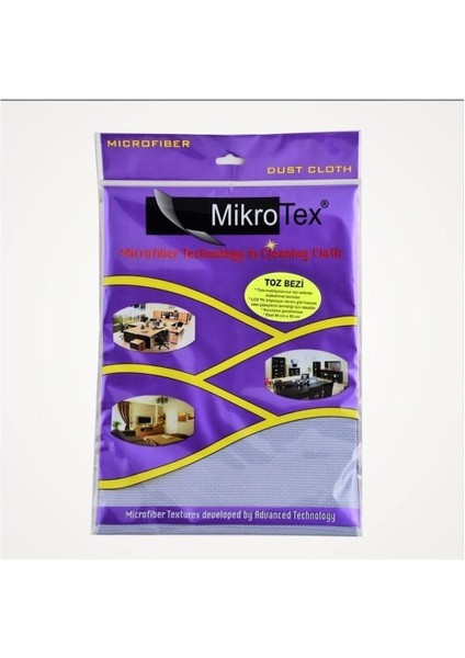 Mikrofiber Toz Bezi Mobilya ve Cam Temizlik Bezi 40 x 50 cm 6 Adet