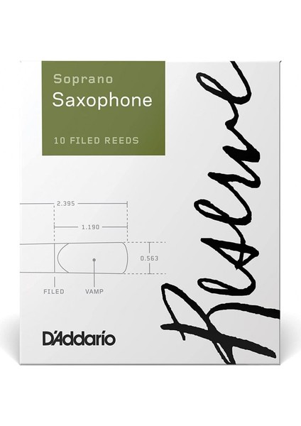 Woodwinds Reserve DIR1025 Soprano Saksafon Kamışı No: 2.5