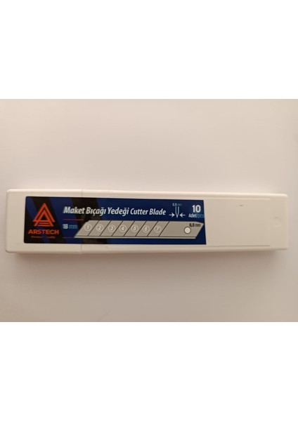 Maket Bıçağı Yedeği 0 50 mm Kalın Made In Korea
