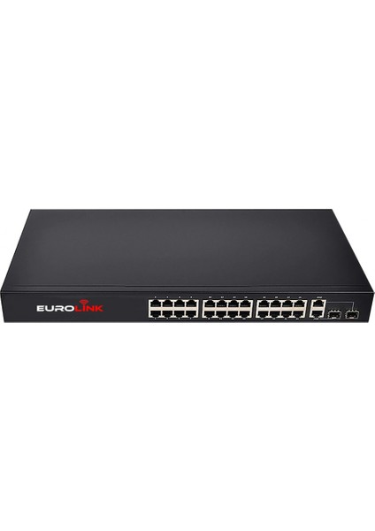 24PORT 10/1000 +2 Uplink 1000MBPS Poe Switch+2sfp