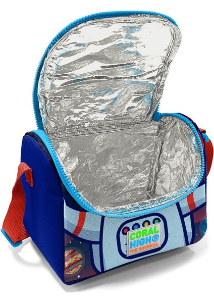 Kids Saks Mavi Astronot Desenli Çekçekli 3'lü fırsatları