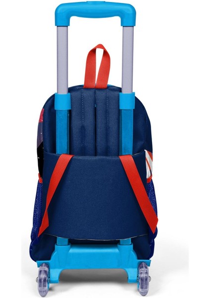 Kids Saks Mavi Astronot Desenli Çekçekli 3'lü indirimleri