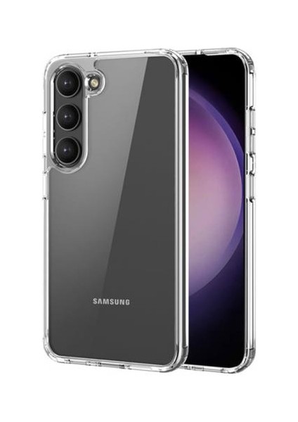 Ultra Şeffaf Darbe Emici Slikon Samsung Galaxy S23 Plus Kılıf Şeffaf Silikon Kılıf Bayer Tpu Kılıf