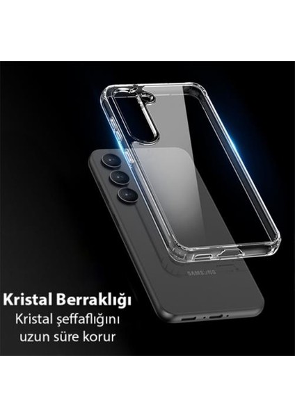 Ultra Şeffaf Darbe Emici Slikon Samsung Galaxy S23 Kılıf Şeffaf Silikon Kılıf Bayer Tpu Kılıf