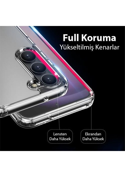 Ultra Şeffaf Darbe Emici Slikon Samsung Galaxy S23 Kılıf Şeffaf Silikon Kılıf Bayer Tpu Kılıf