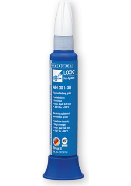 An 301-38 Cıvata Sabitleyici 50 ml