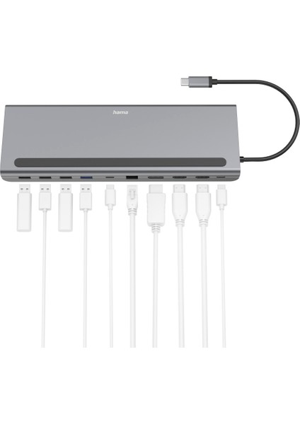 Usb-C Hub, Stand, 10 Port 4xusb-A,2xusb-C,hdmı,lan