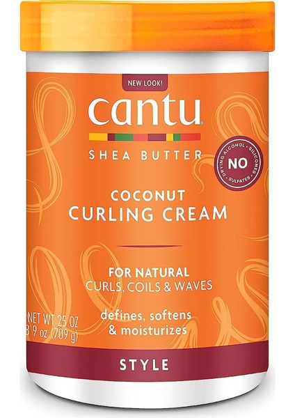 Coconut Bukle Belirginleştirici Durulanmayan Saç Kremi 709GR