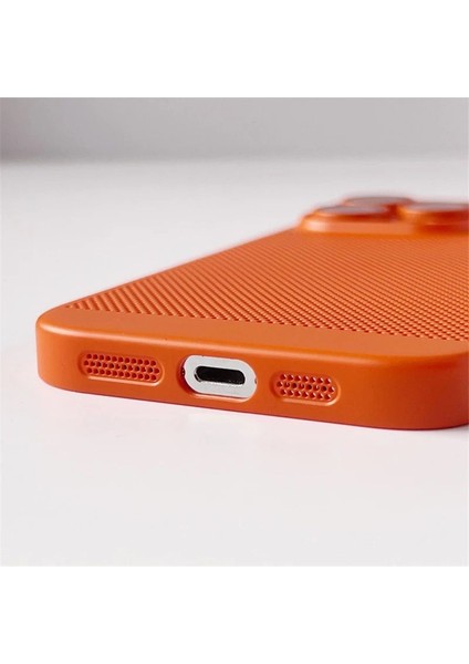 Apple iPhone 11 Kılıf Rubber Delikli Hava Alan Mat Silikon Arka Kapak Lila