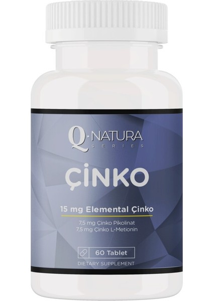 Çinko 60 Tablet