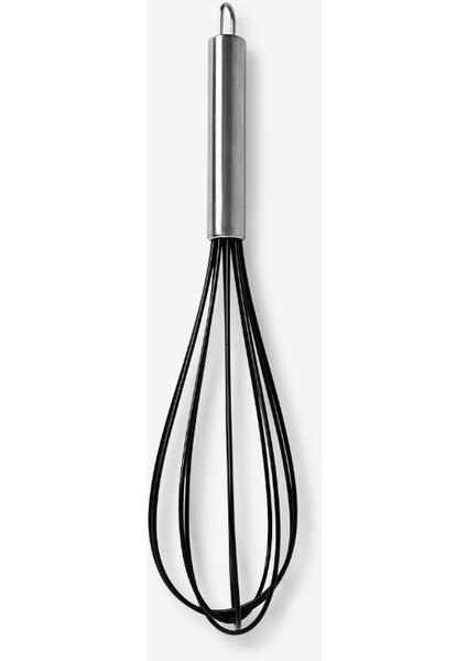 Metal Saplı Siyah Silikon 30CM Çırpıcı