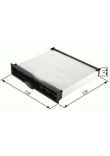 SC696-POLEN Filtresi Scenıc Iı 1.4-1.6-1.6 16V-2.0 16V-1.5DCI-1.9DCI-2.0DCI