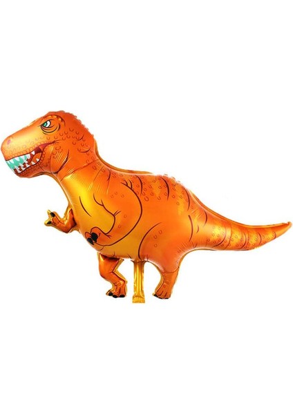 Kahverengi Kahve Renk Dinozor Supershape Folyo Balon 105X80 cm 1 Adet