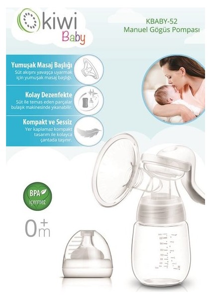Kbaby 52 Manuel Göğüs Pompası