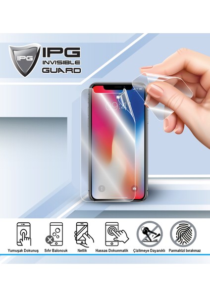 Ipg Samsung Galaxy Z Fold2 Hydrogel Tam Kaplama (Iç - Dış Ekran ve Arka Koruma)