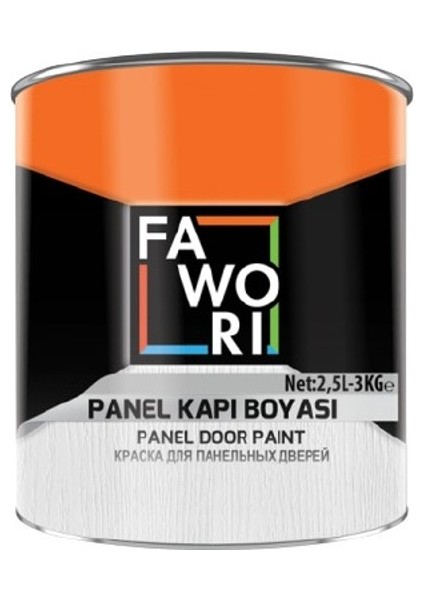 Filli Boya Fawori Panel Kapı Boyası Su Bazlı 2,5lt