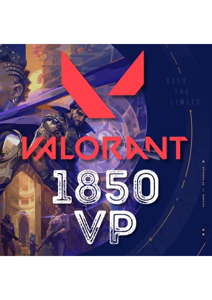 1850 VP Valorant Points E-Pin Türkiye