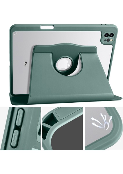 Apple Ipad Air 10.9 2020 Kılıf Kalem Koymalı Dönerli Standlı Suni Deri Kılıf fiyatları