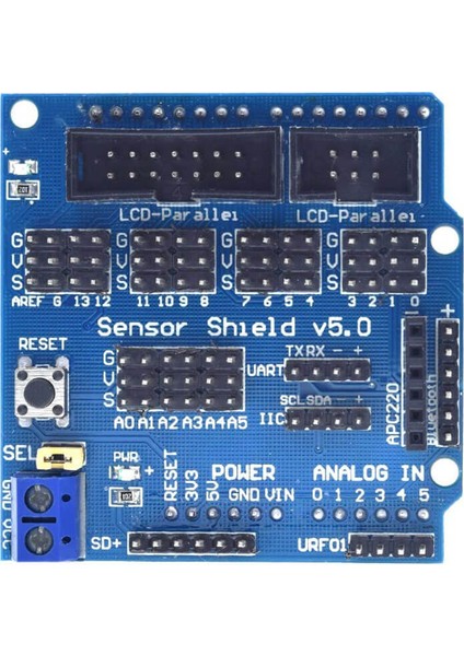 Arduino Uno R3 Sensor Shield V5 Genişletme Kartı