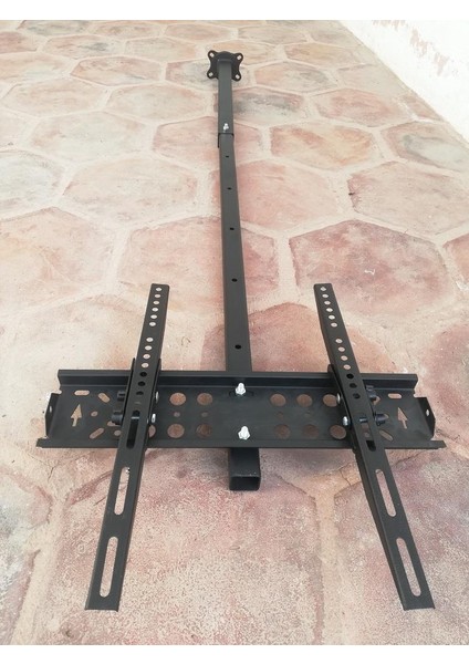 50''inç LCD LED Tv Monitör Hareketli Tavan Askı Aparatı- Uzun Kol 150 cm fırsatları
