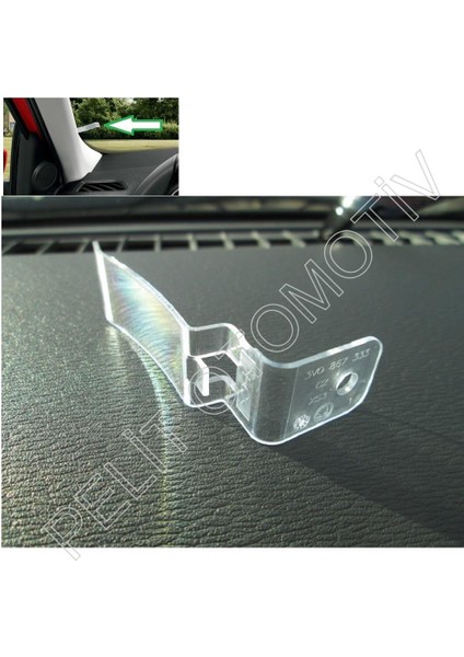 Skoda Octavia Ön Cam Kart Bilet Tutucu 3V0867333 Orijinal